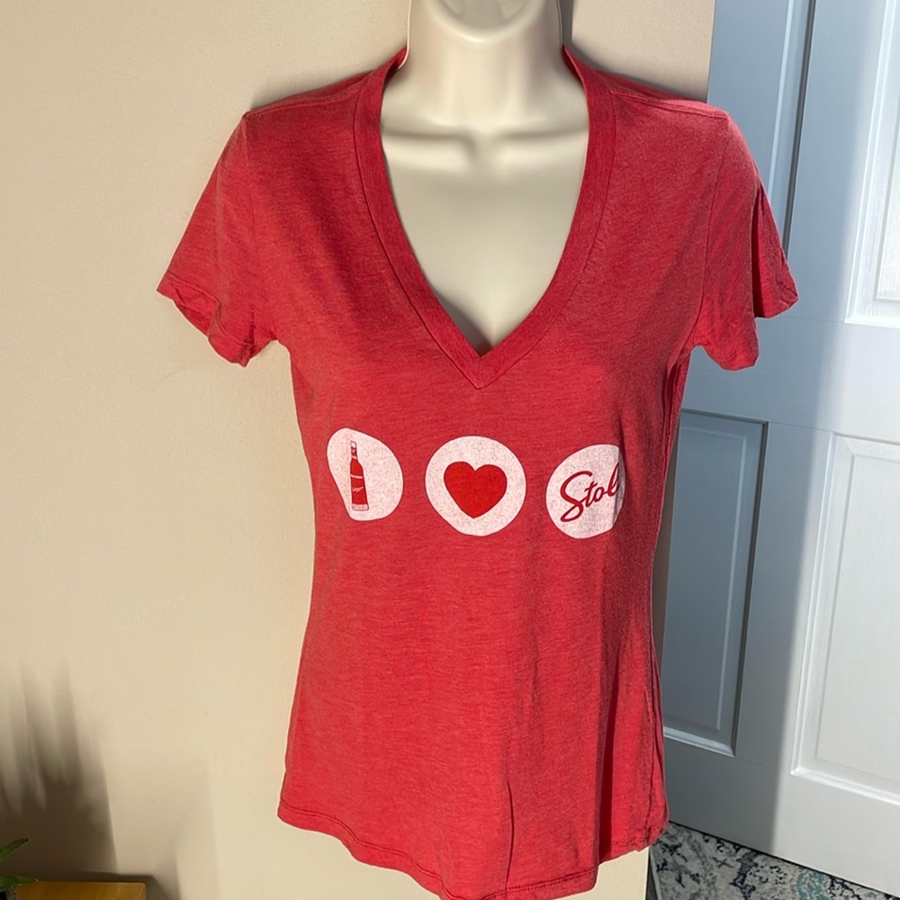Bella Canvas I Love Stoli tee shirt